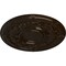 Ekena Millwork Dauphine Ceiling Medallion (Fits Canopies up to 13 1/4"), Hand-Painted Bronze, 33 7/8"OD x 1 3/8"P CM33DABZS - alternate 3